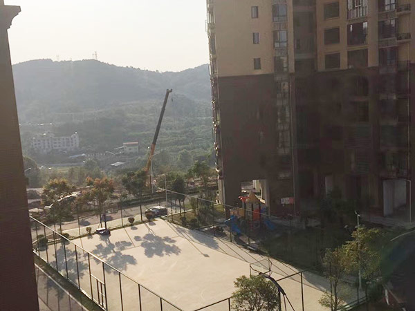 駱湘湖畔籃球場圍網(wǎng)