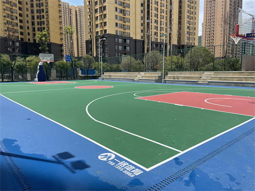 乾通時(shí)代籃球場